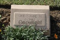 Ismailia War Memorial Cemetery - Jones, Christine Mary
